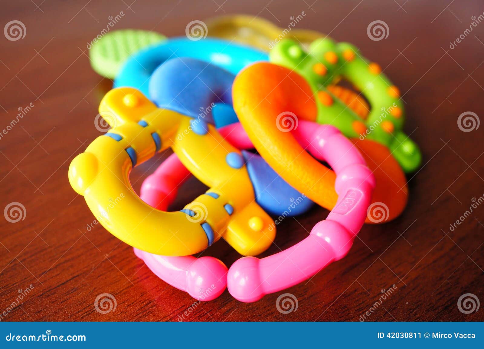 Plastic baby toys stock image. Image of close, toys, colorful 42030811