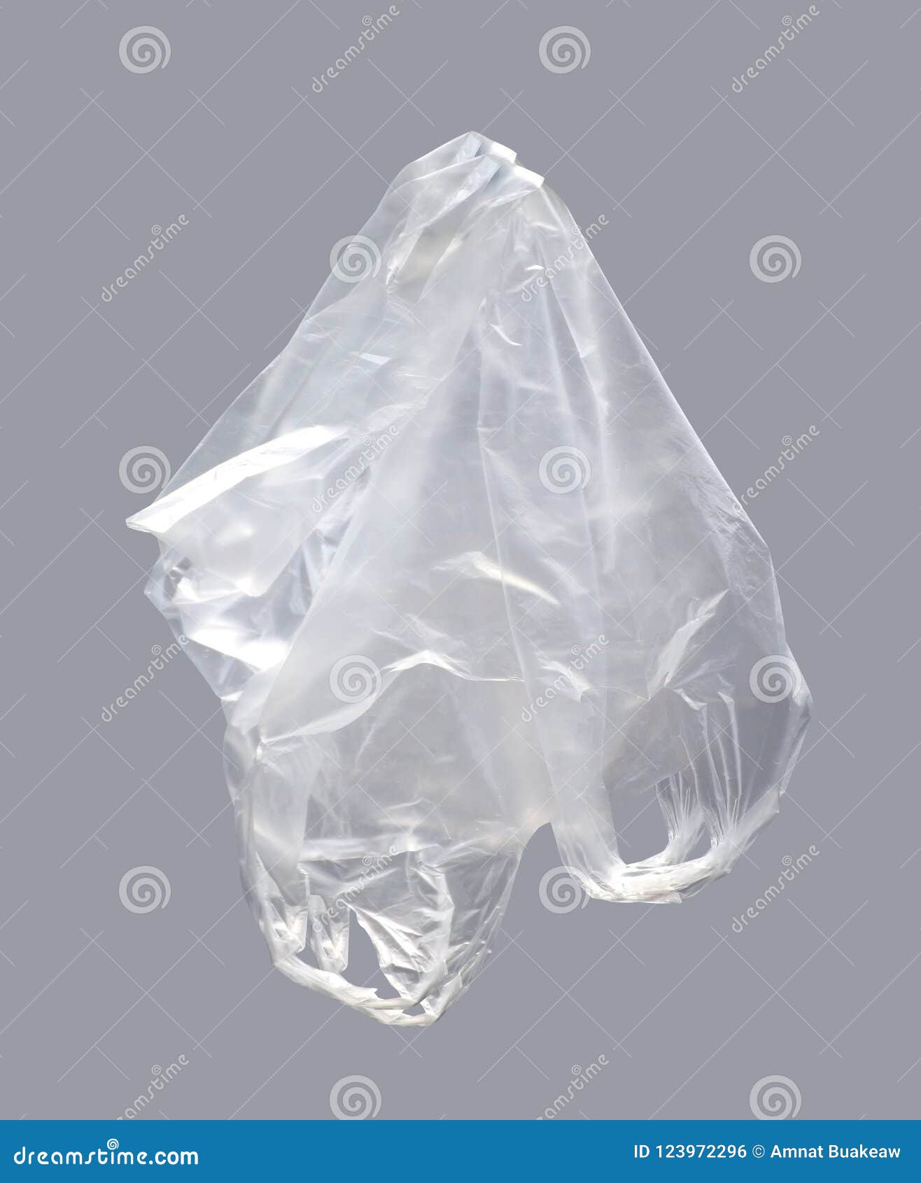 Empty blank transparent plastic bag hi-res stock photography and