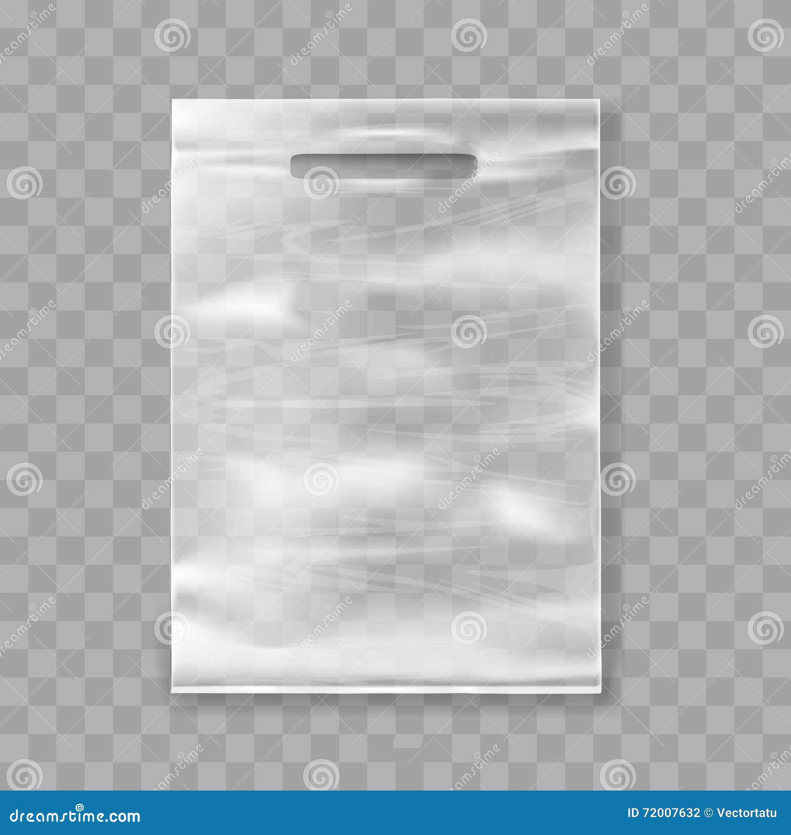 Plastic bag template stock vector. Illustration of life 72007632