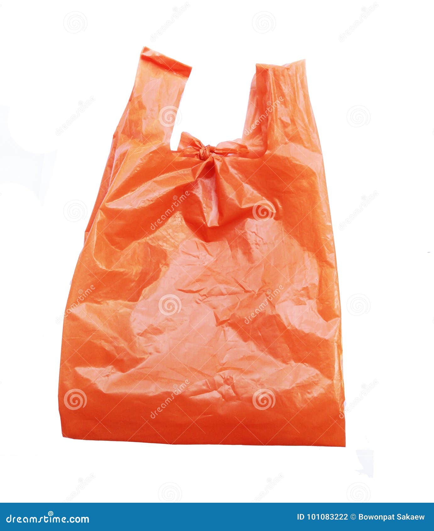 Plastic bag on white stock photo. Image of conservation - 101083222