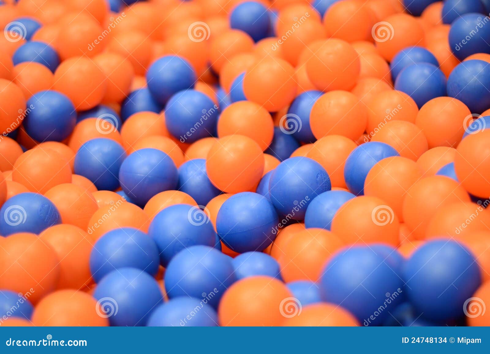 Plastic Balls on Kids Playground Stock Photo Image of objects