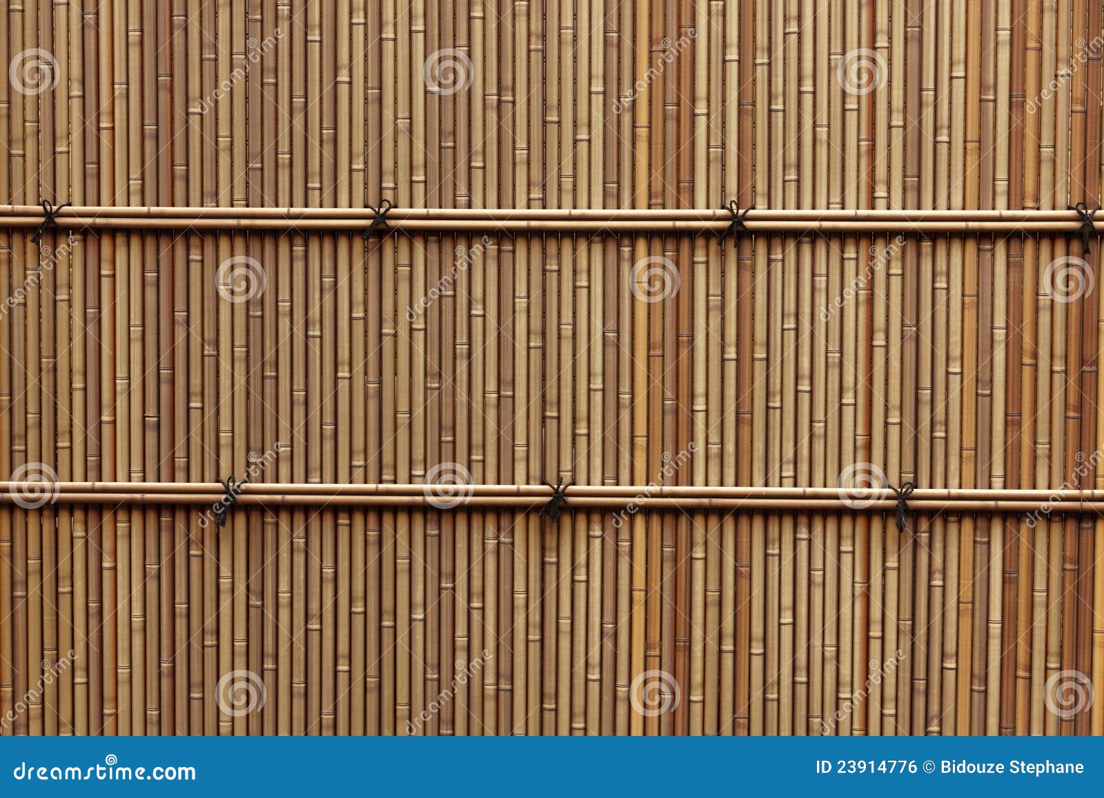 Plastic bamboo fence stock photo. Image of asia, natural 23914776