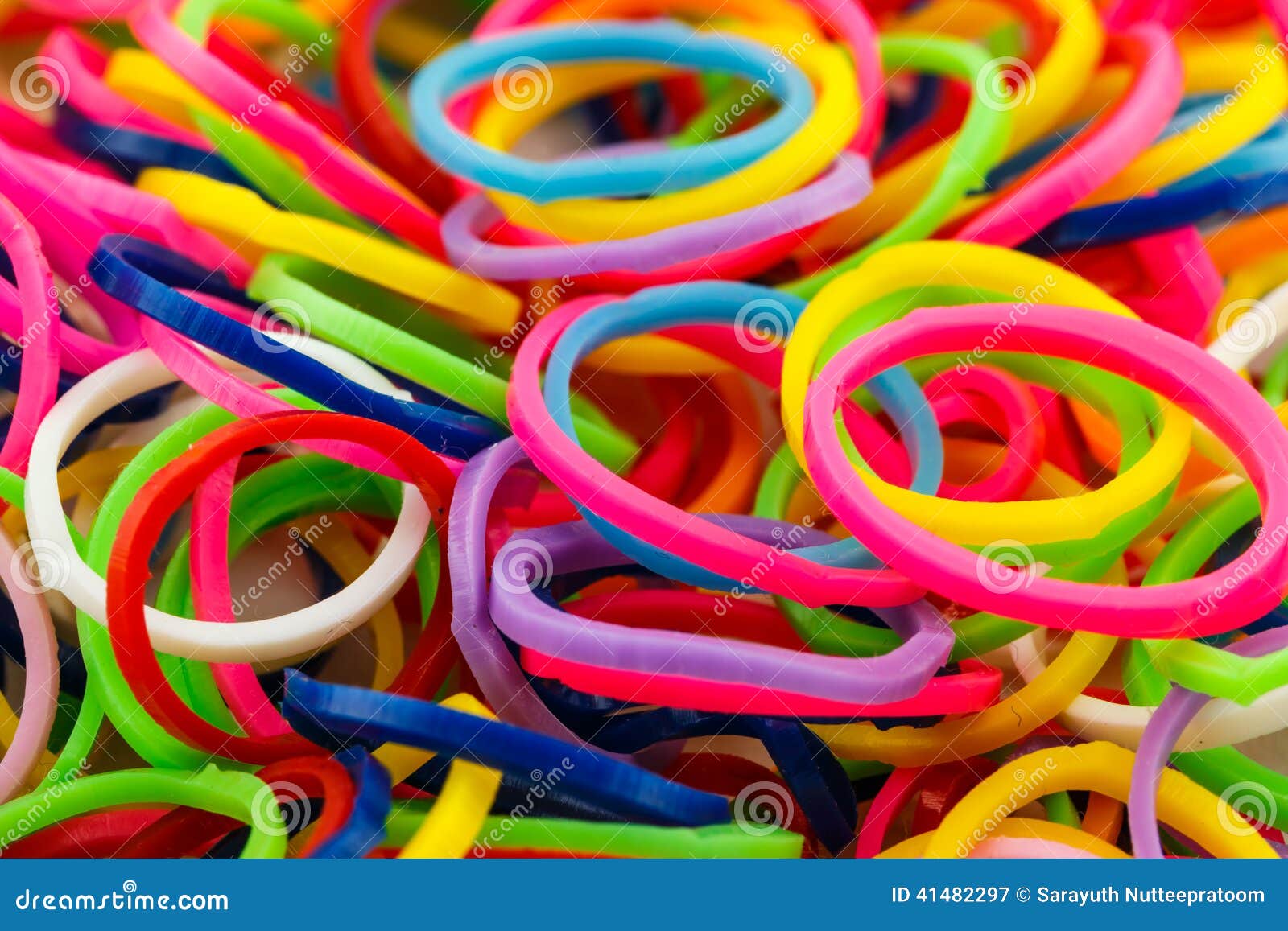 Plastic band stock image. Image of circle, collection 41482297