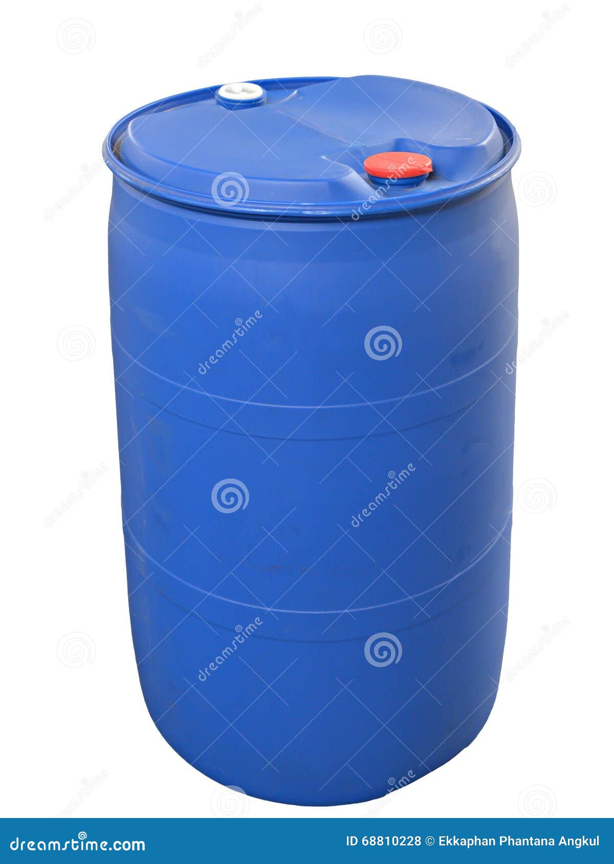 Plastic Barrel Chemical Container RoyaltyFree Stock Image