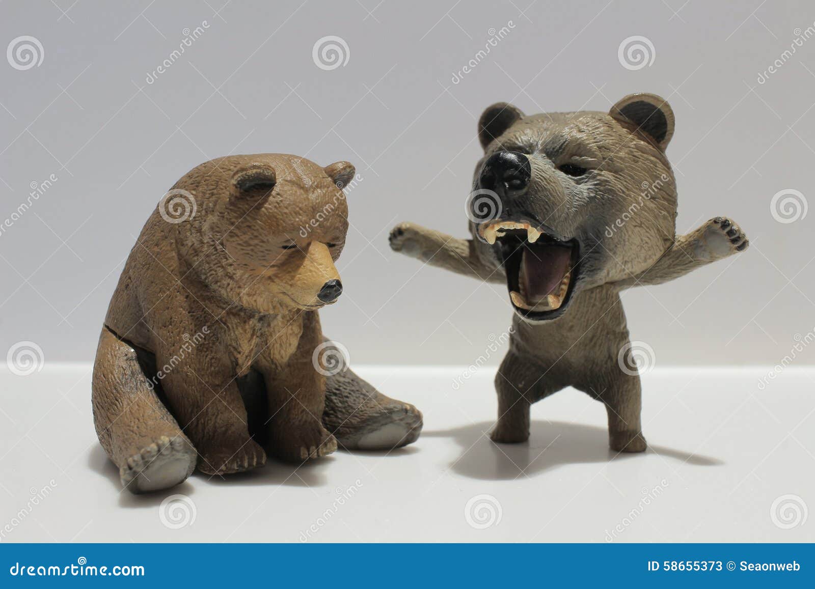 small plastic bear toy