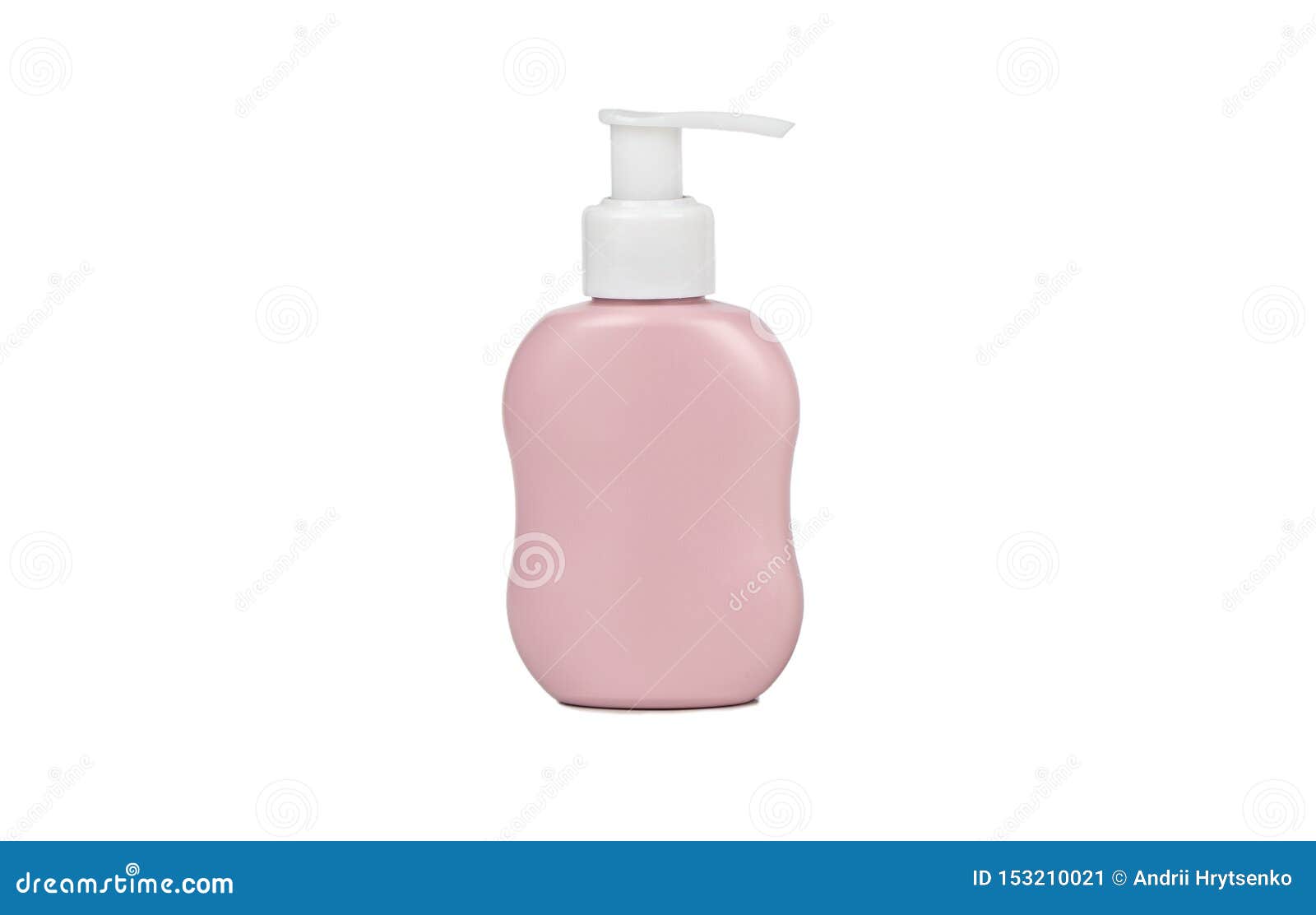 Plastic Bottle with Dispenser Stock Image Image of clean, cosmetic