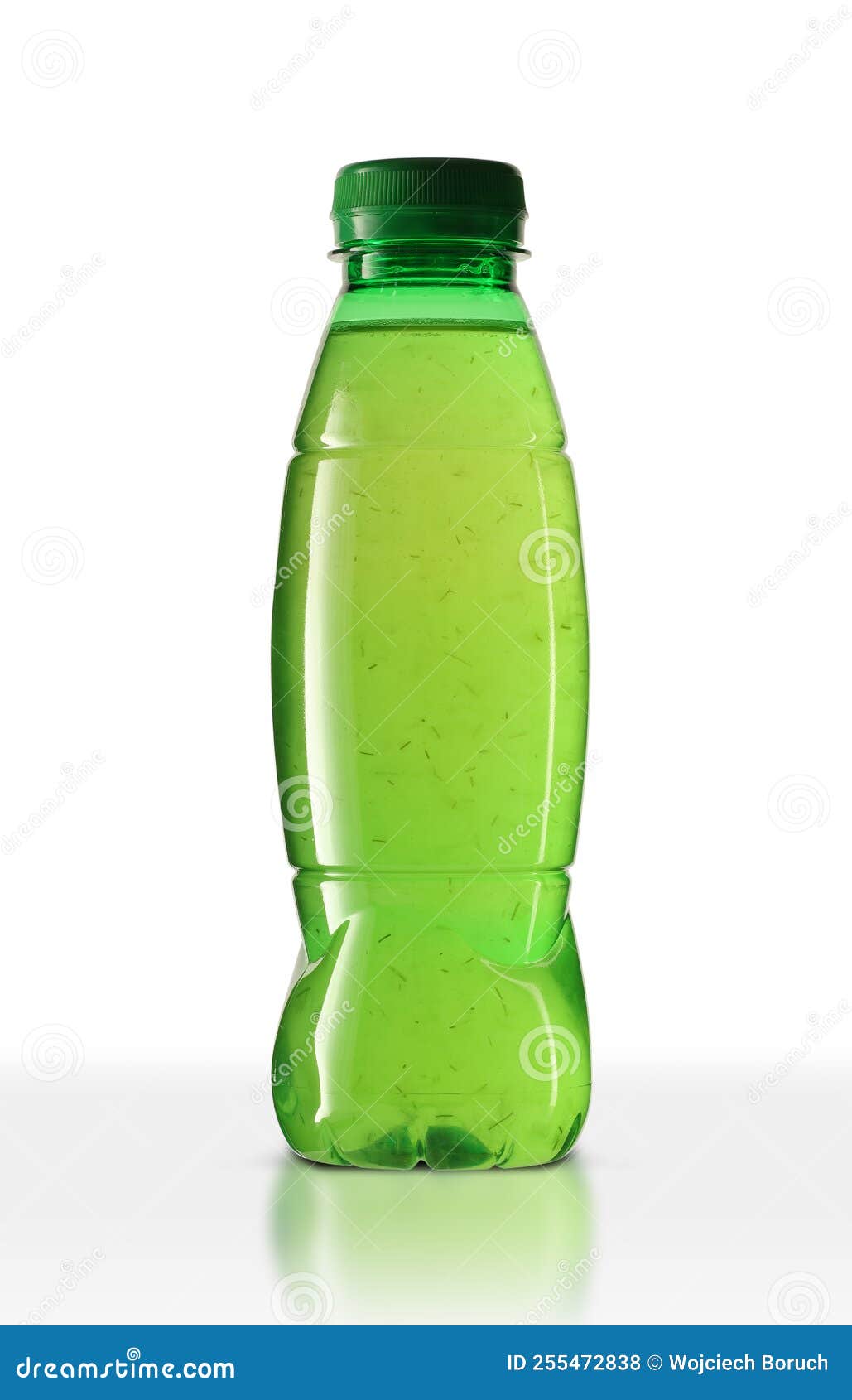 Plastic Bottle with Energy Drink Stock Photo Image of mole, bottle