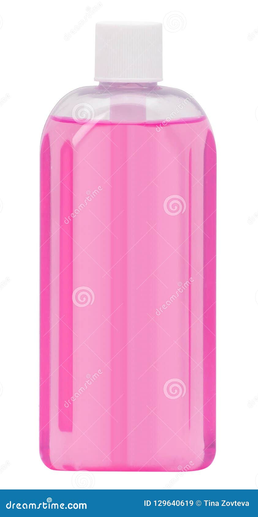 Plastic Bottle with Liquid Soap Stock Image Image of milk, cream