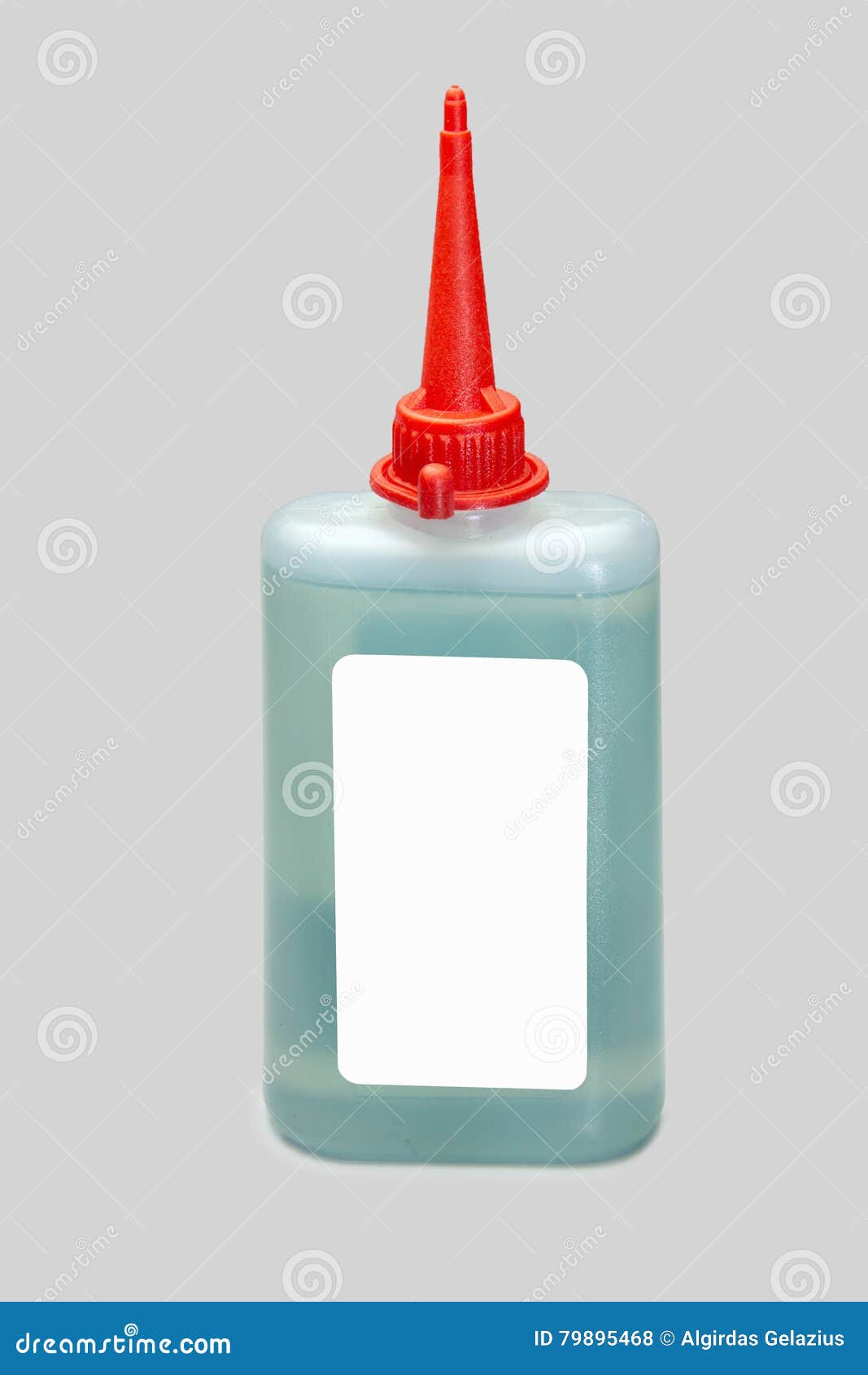 Plastic Bottle Of Lubricating Machine Oil Stock Photo Image of grease