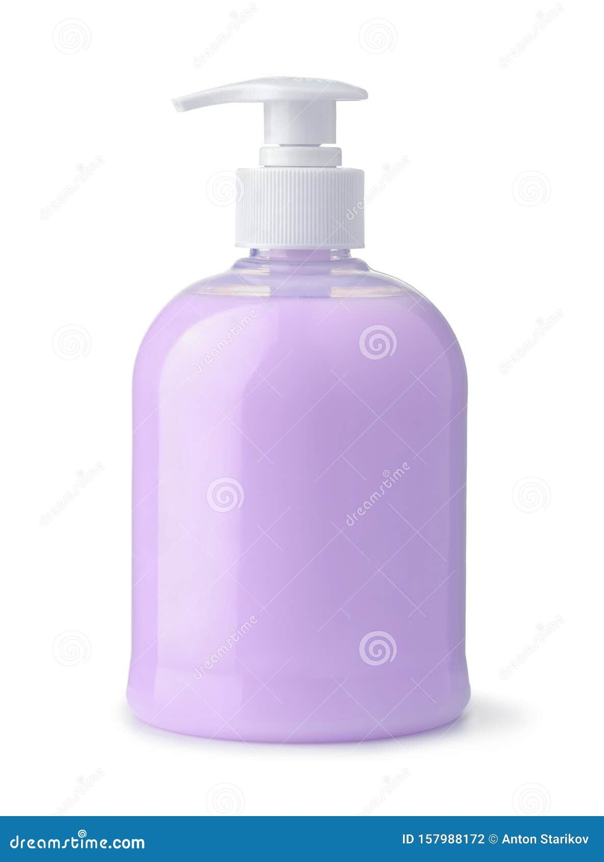 Plastic Bottle of Pink Liquid Soap Stock Photo Image of healthcare