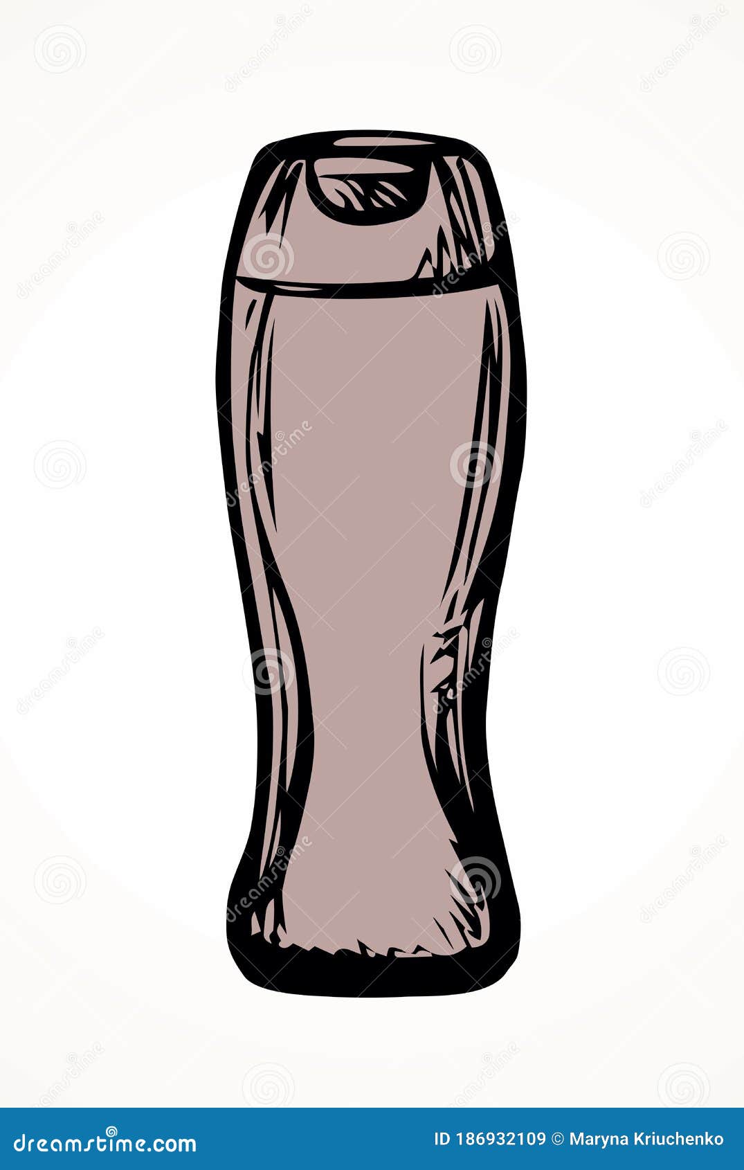 Shampoo Bottle Hand Drawn Sketch Vector Stock Vector (Royalty Free)  615406241 | Shutterstock