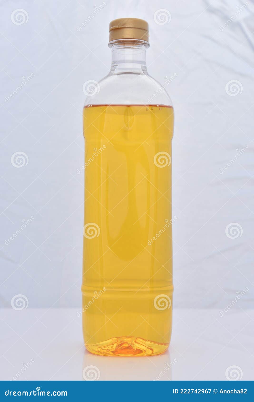 Plastic Bottle with Vegetable Oil Stock Image Image of preparing