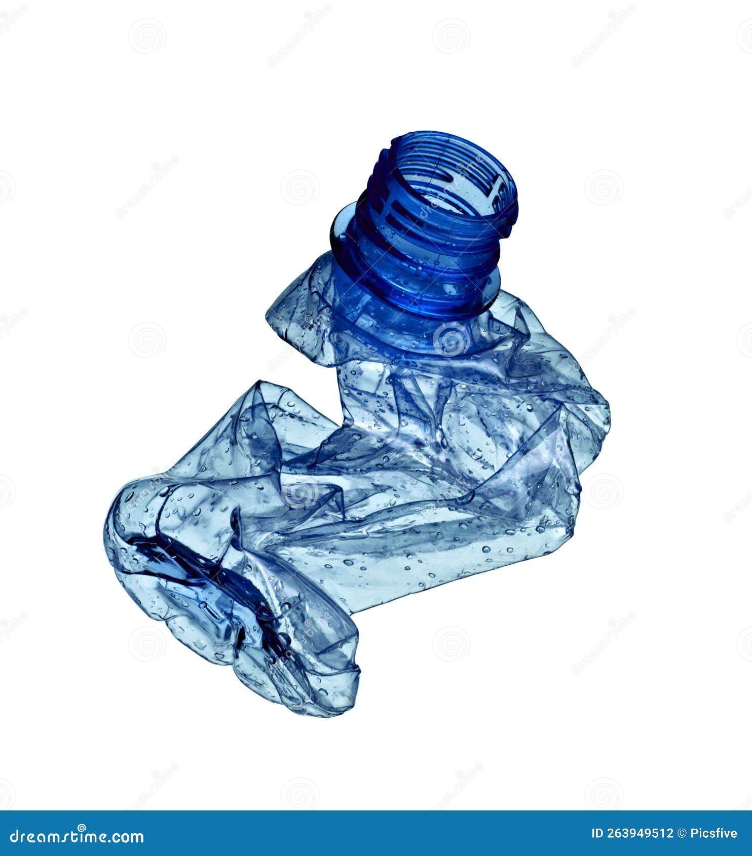 Plastic Bottle Water Container Recycling Waste Stock Photo Image of