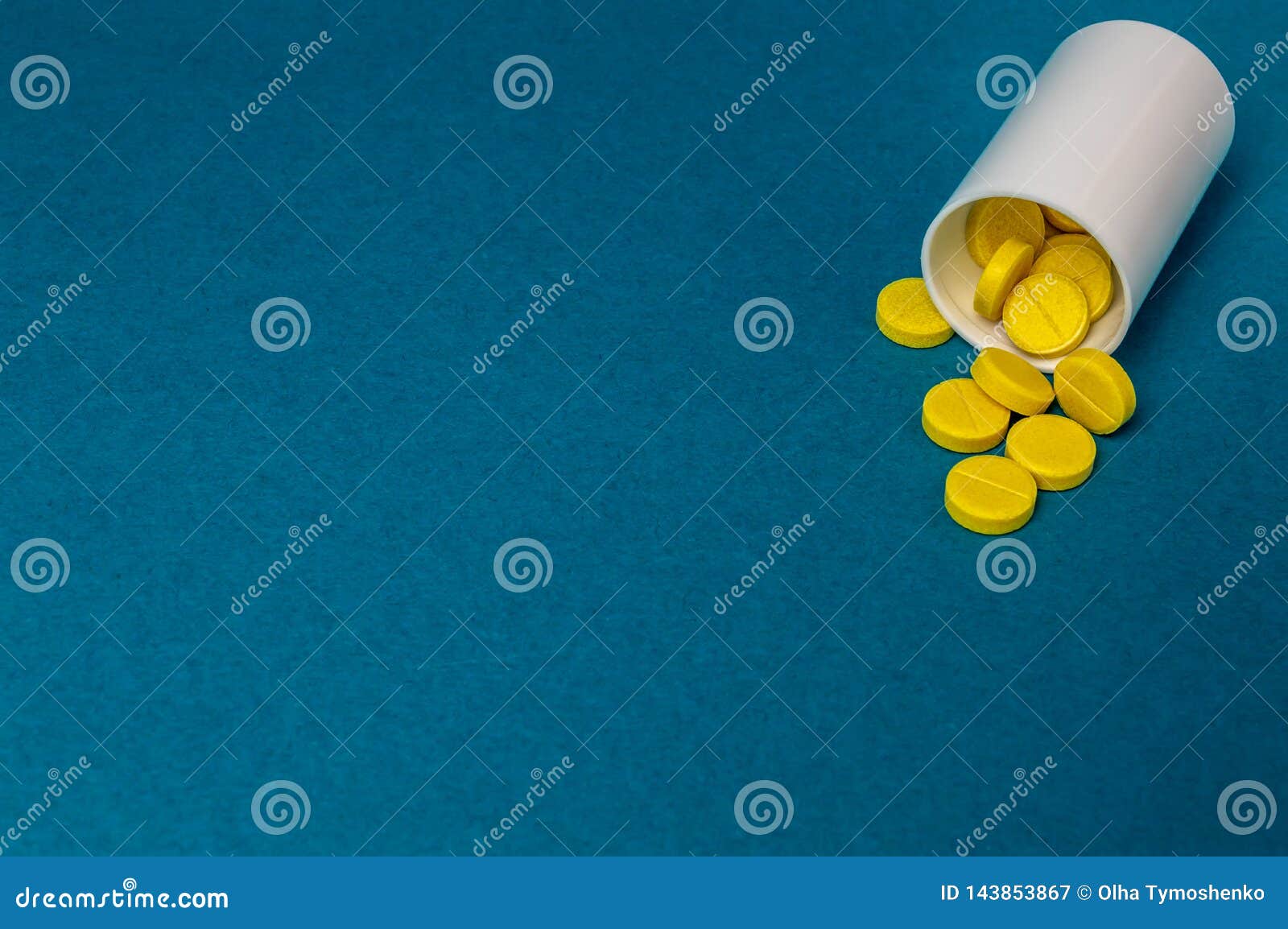 Download Plastic Bottle With Yellow Pills Close Up Stock Image Image Of Oral Antibiotic 143853867 Yellowimages Mockups