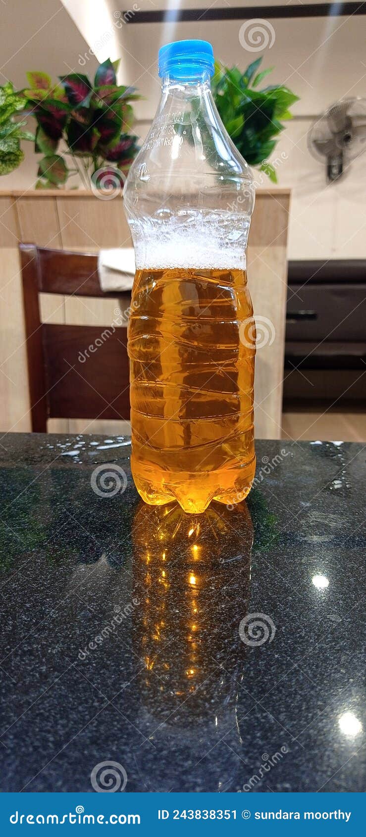 The Plastic Bottles with Oils Stock Image Image of cocktail, alcohol