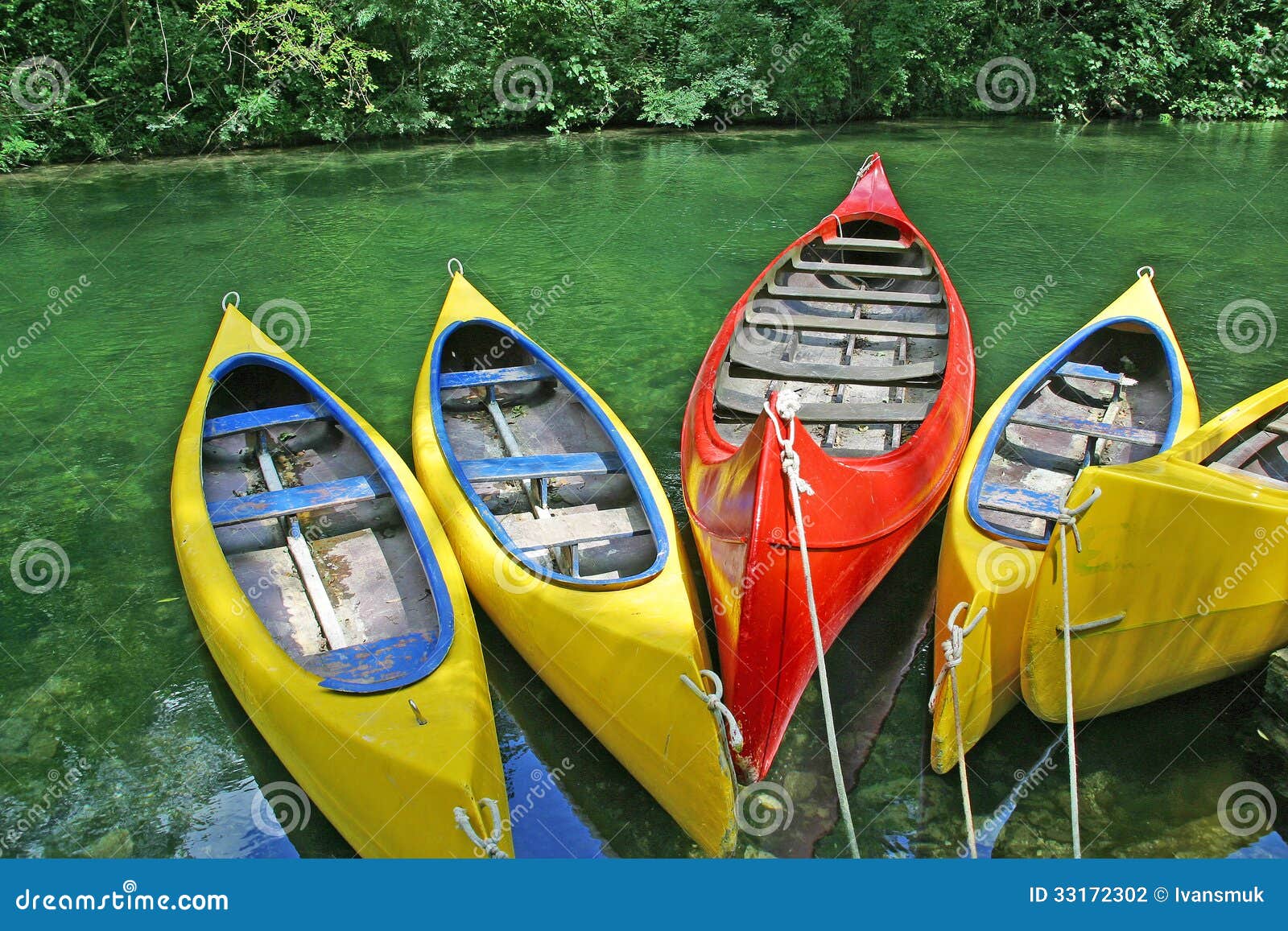 Plastic canoes stock photo. Image of empty, pond, parks 33172302