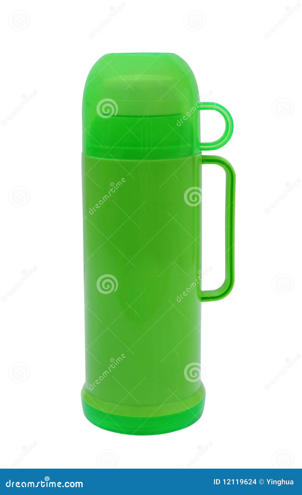 Plastic canteen stock photo. Image of container, isolation 12119624