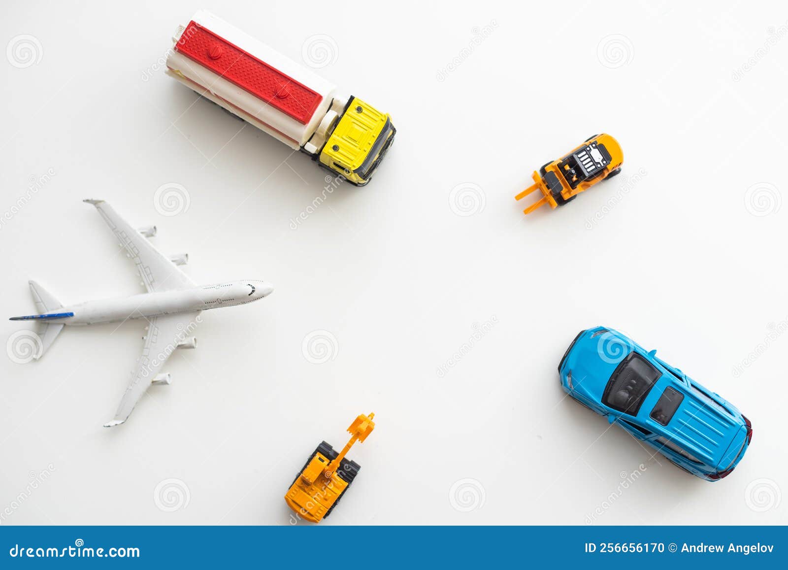 Plastic Car. Different Types of Toy Transport Stock Photo Image of
