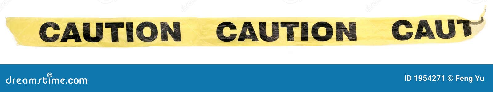 plastic caution tape