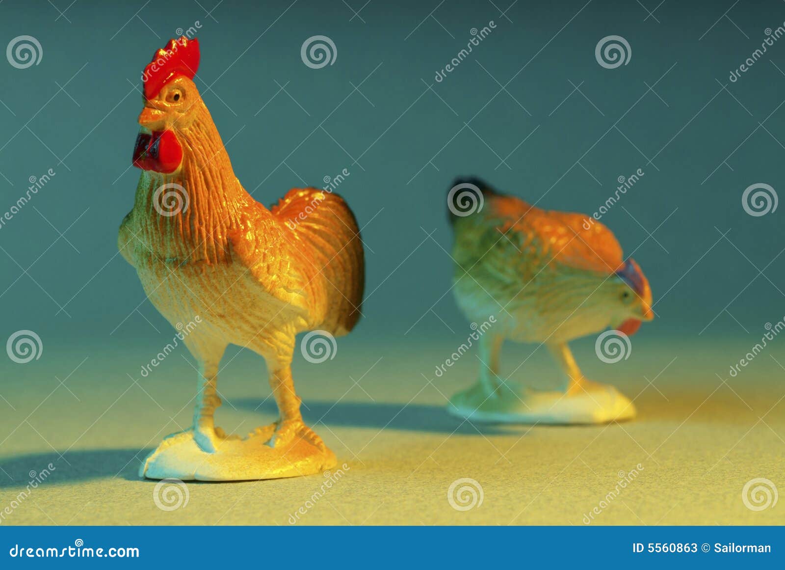 Plastic chickens stock image. Image of poultry, farm, birds 5560863