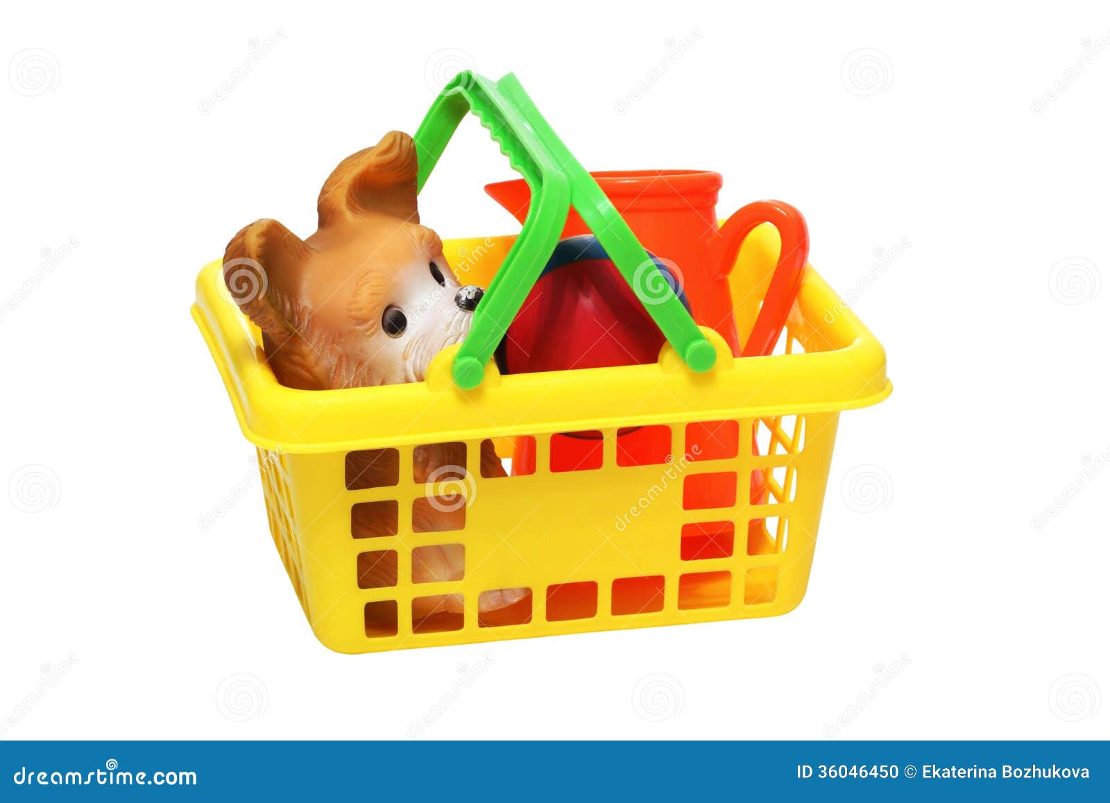 basket of toys