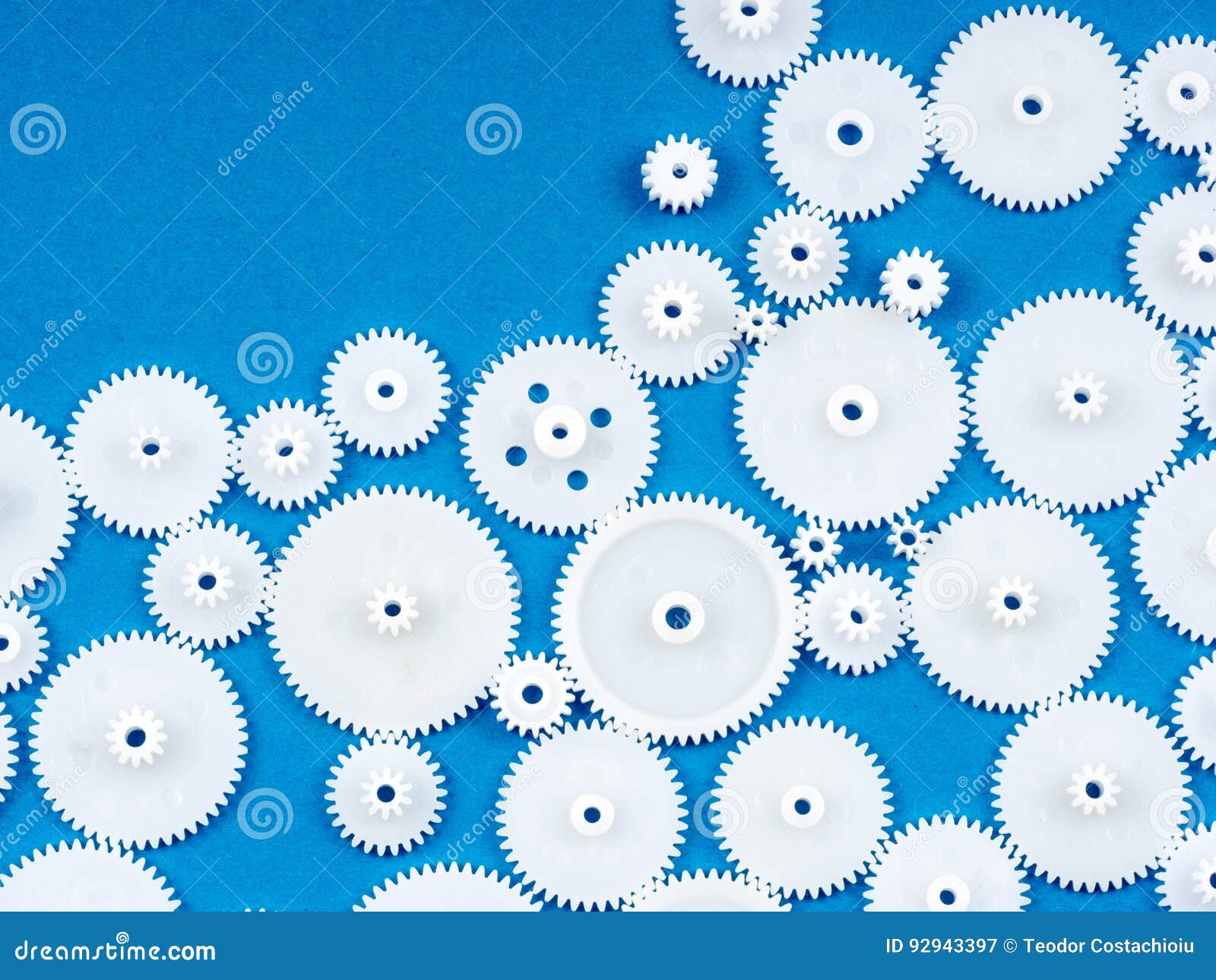 Plastic cogs stock image. Image of connect, gears, industry 92943397