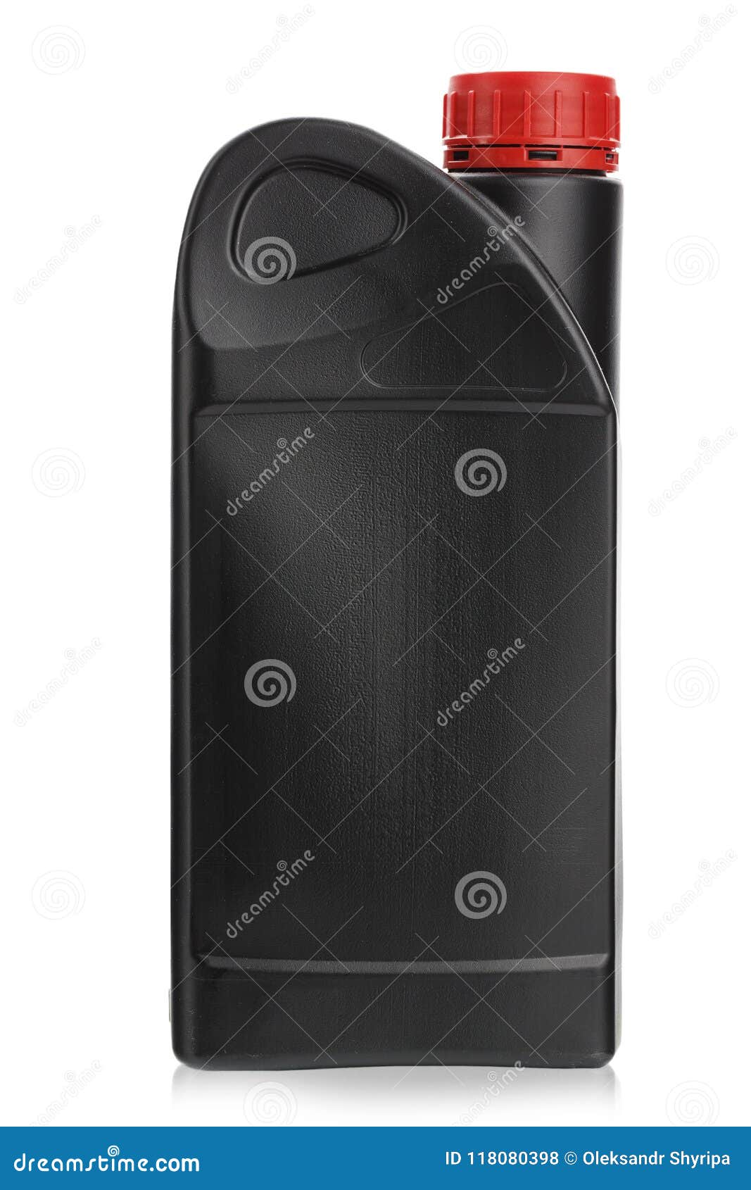 Plastic Container for Engine Oil Stock Photo Image of isolated