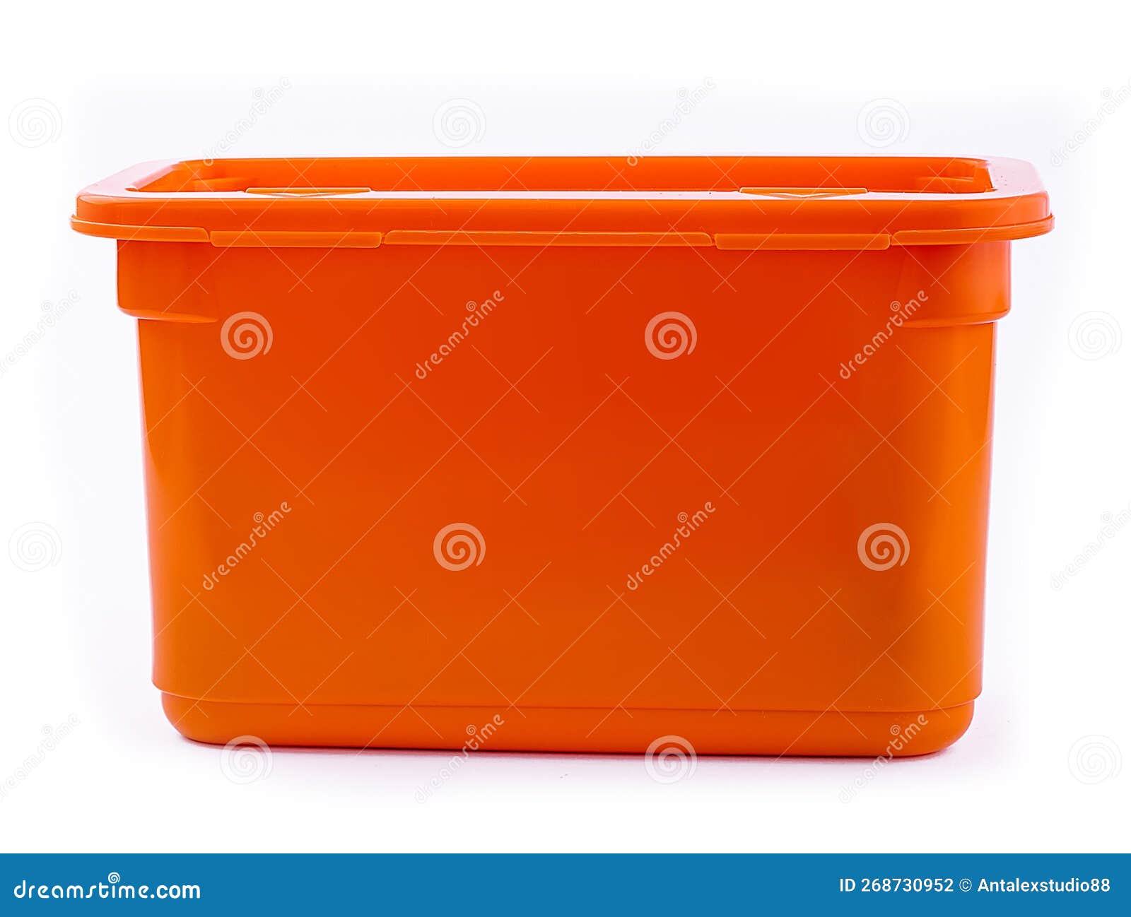 Plastic Container with Laundry Powder Isolated Stock Photo Image of
