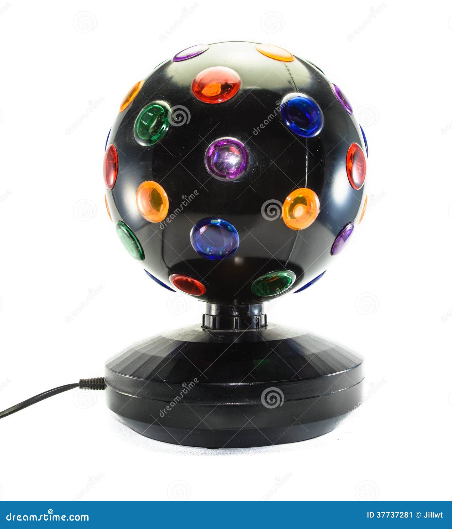 Plastic disco ball stock image. Image of abstract, isolated 37737281