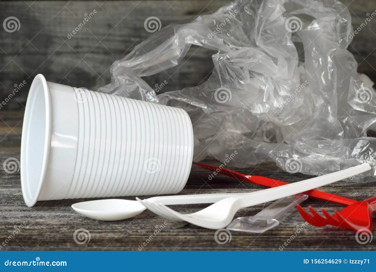 Plastic Disposable Dishware Stock Image Image of disposable, dining
