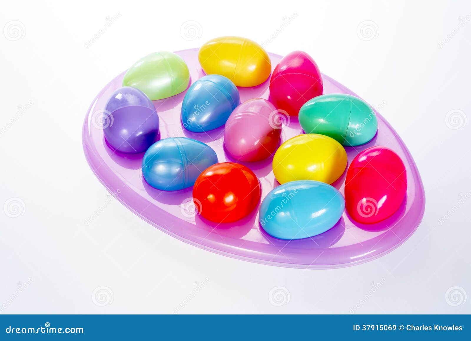 Plastic Easter Egg Holder with May in it Stock Image Image of holiday