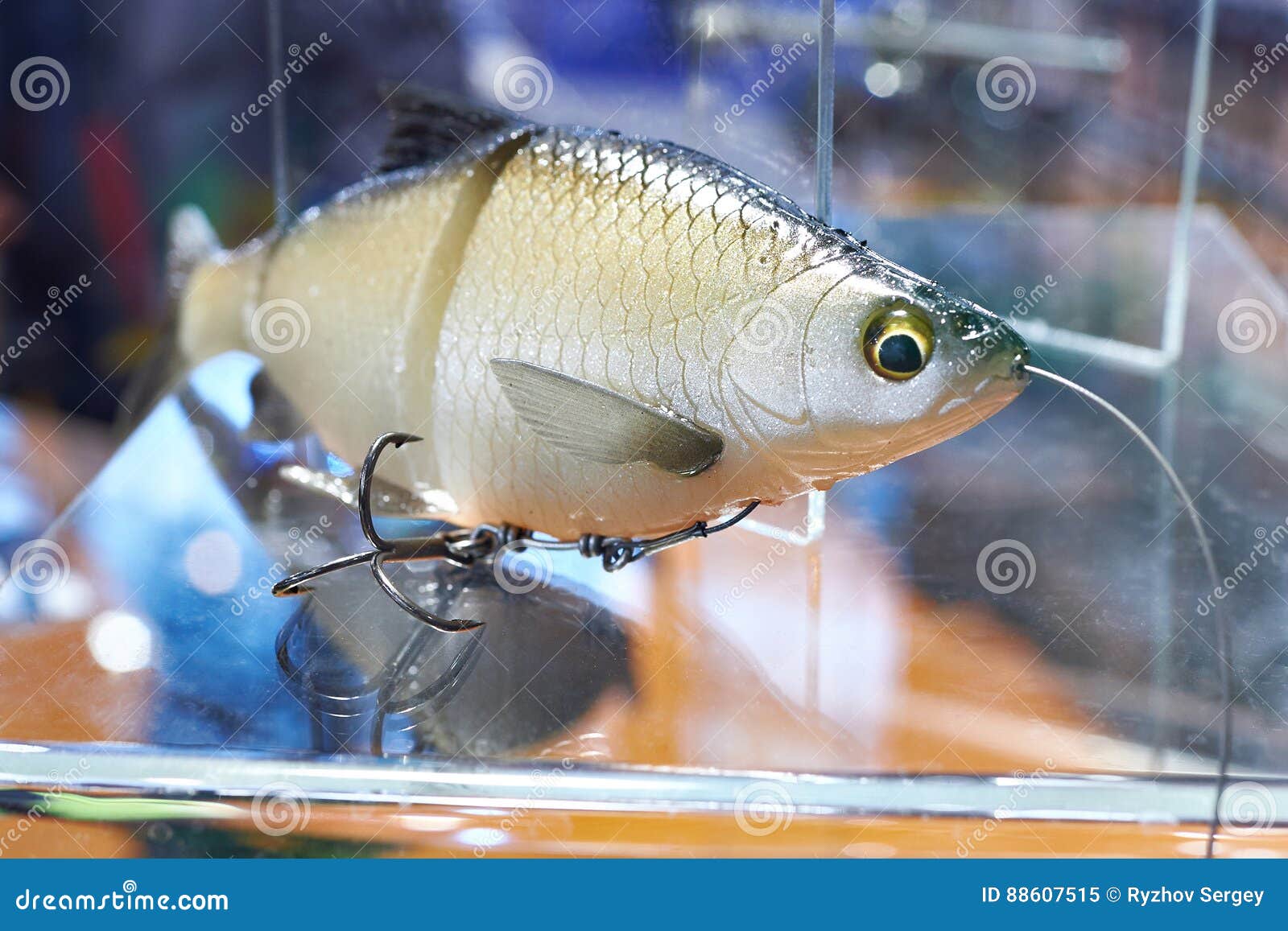 Plastic fish model bait stock image. Image of bait, leisure 88607515