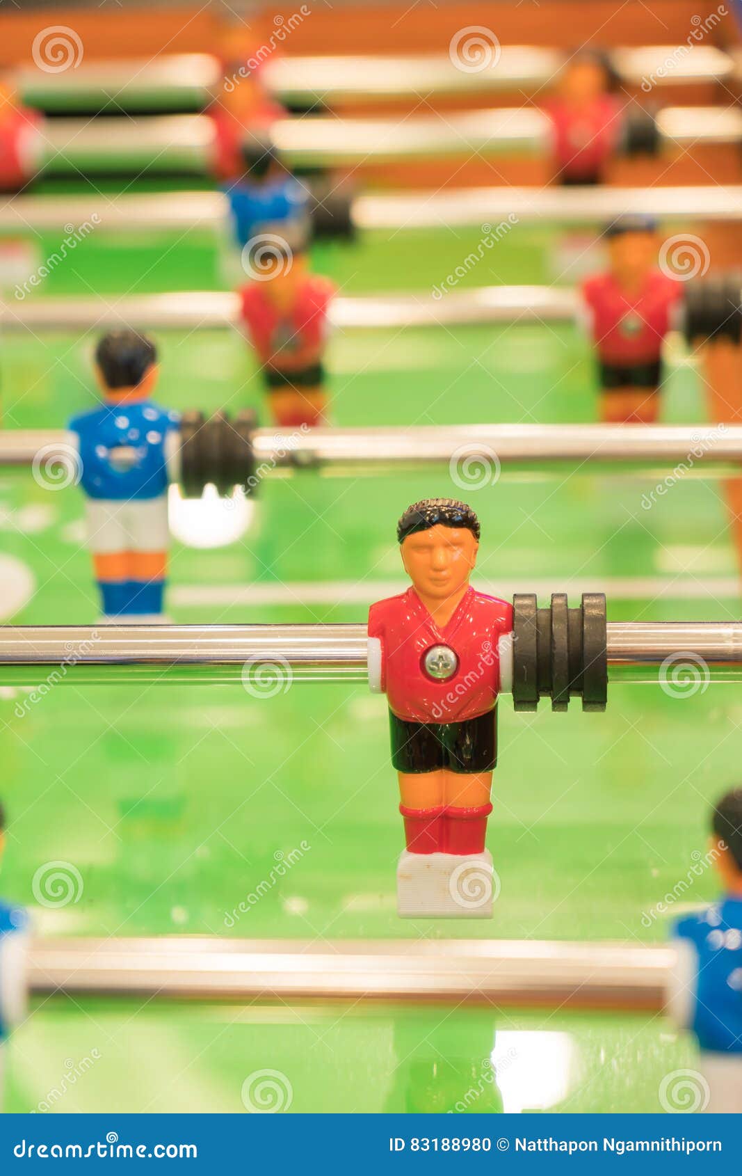 Plastic football player stock photo. Image of foosball 83188980