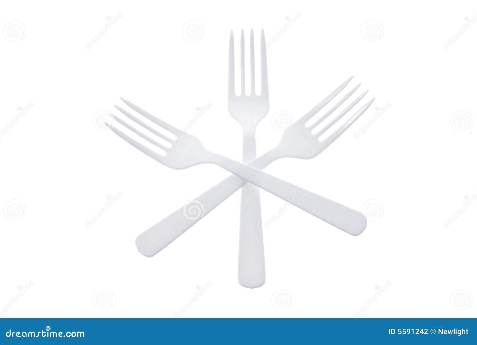 Plastic Forks stock photo. Image of disposable, tableware 5591242
