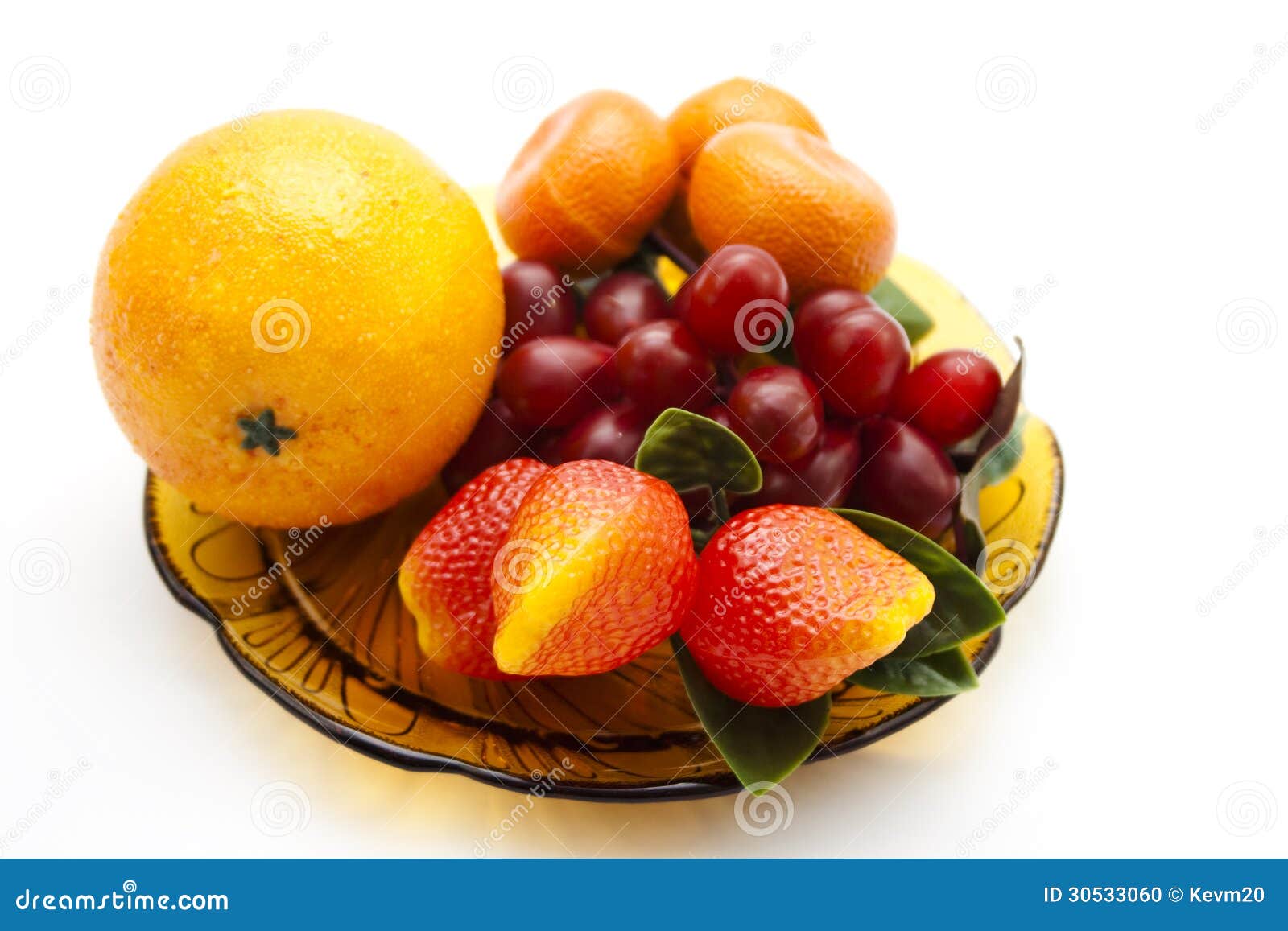 Plastic Fruits stock photo. Image of decoration, brown 30533060