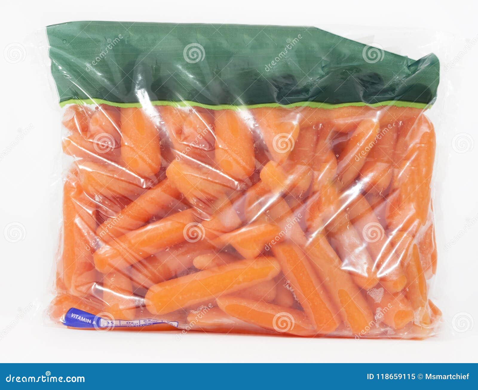 Download Baby Carrots In Plastic Bag Stock Image Image Of Organic Healthy 118659115 Yellowimages Mockups