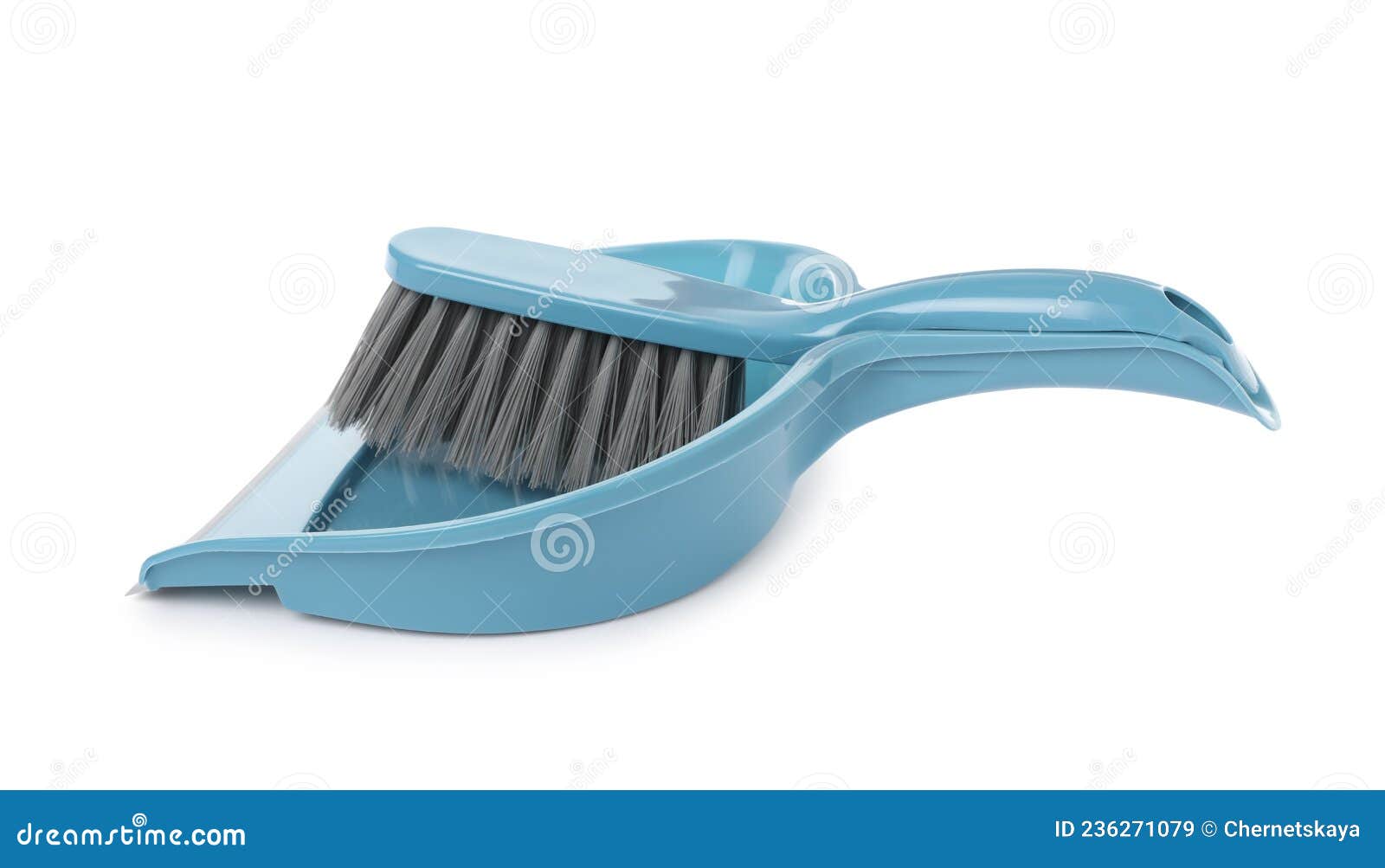Plastic Hand Broom and Dustpan Isolated on White Stock Image Image of