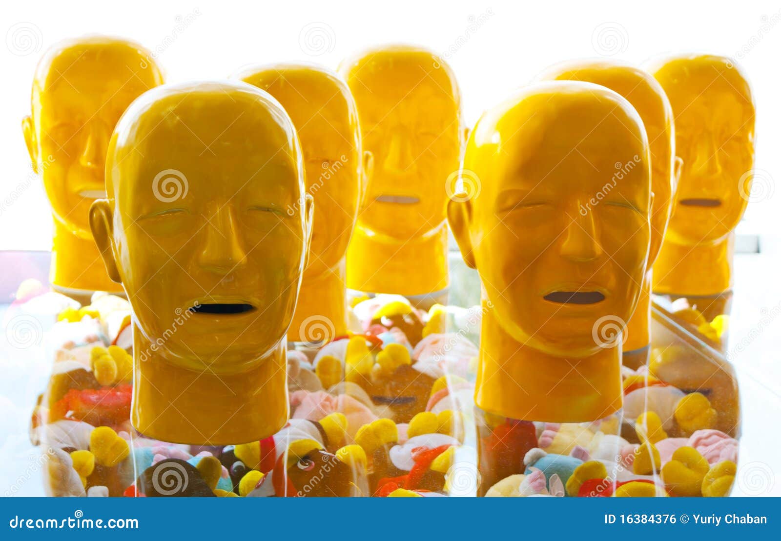 Plastic heads stock photo. Image of fashion, dolls, people 16384376