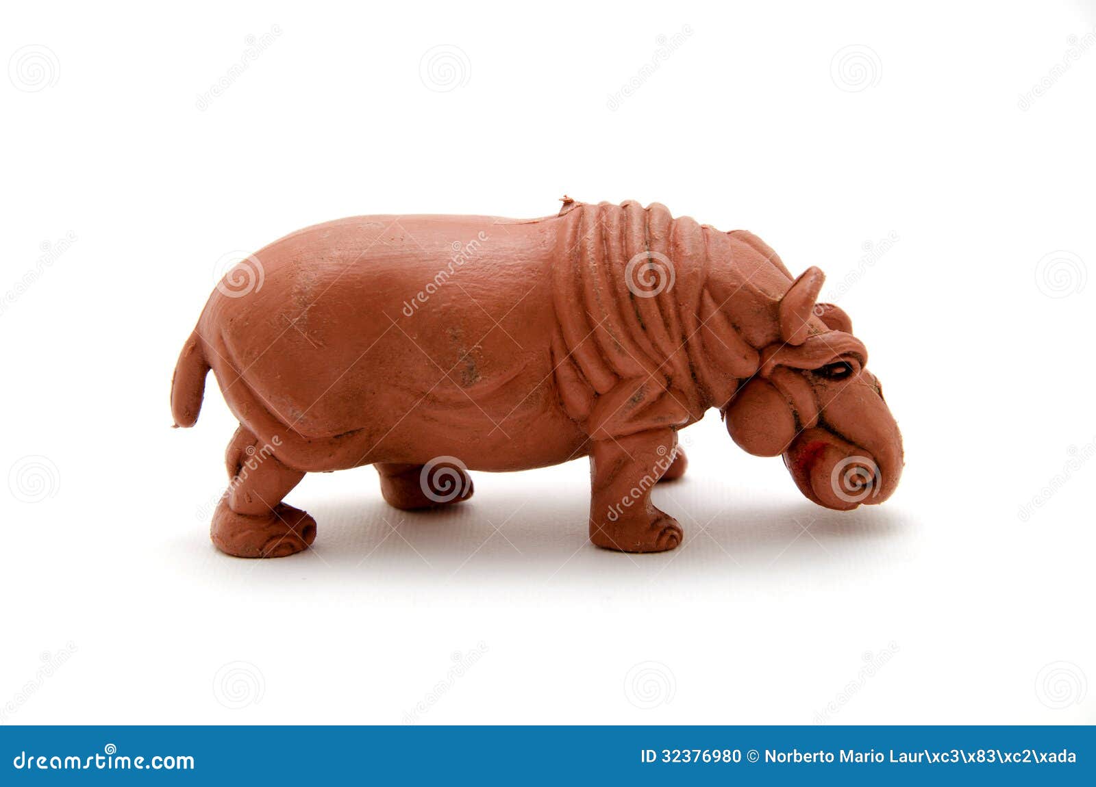 plastic hippo