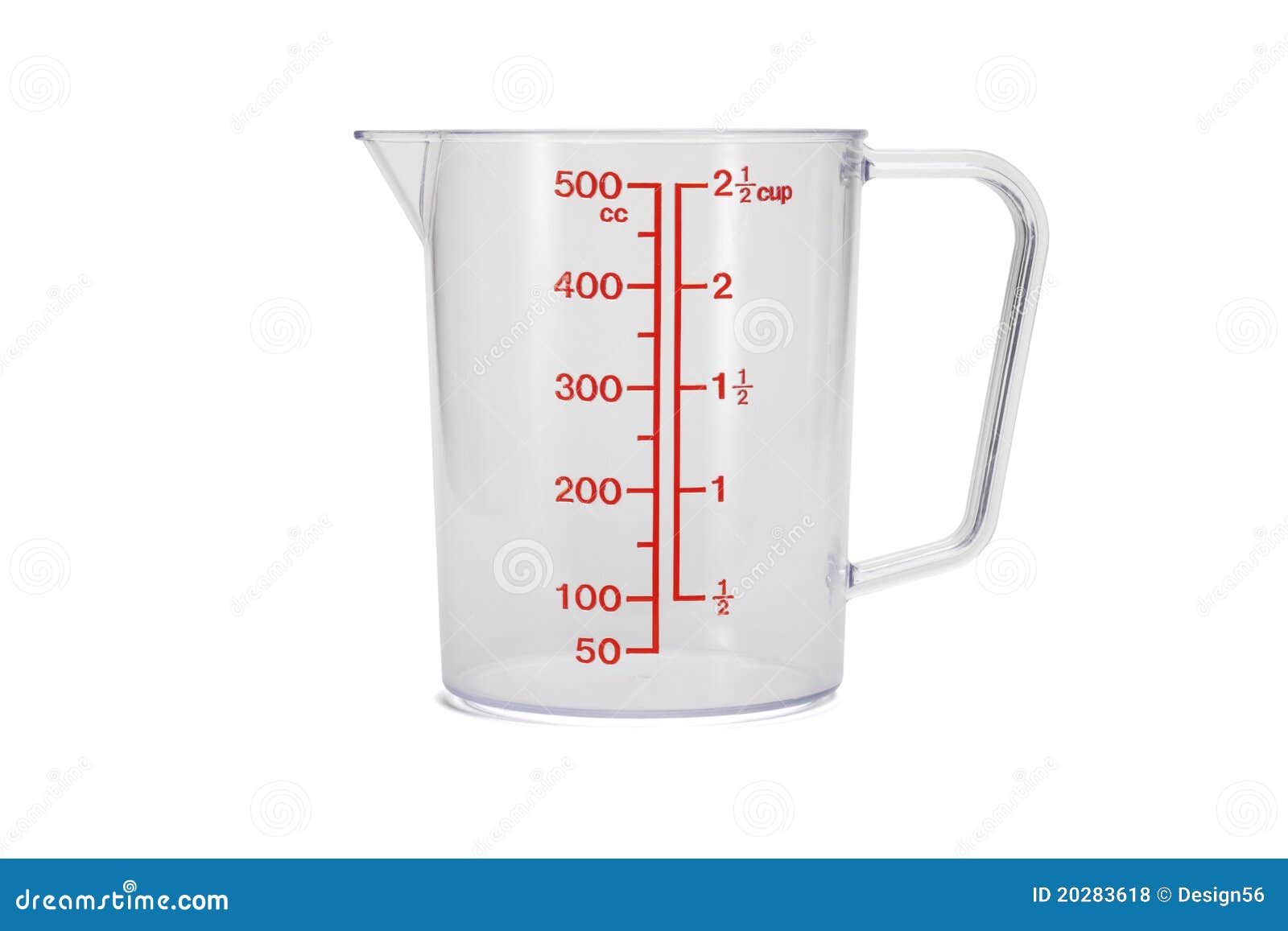 plastic kitchen measuring cup