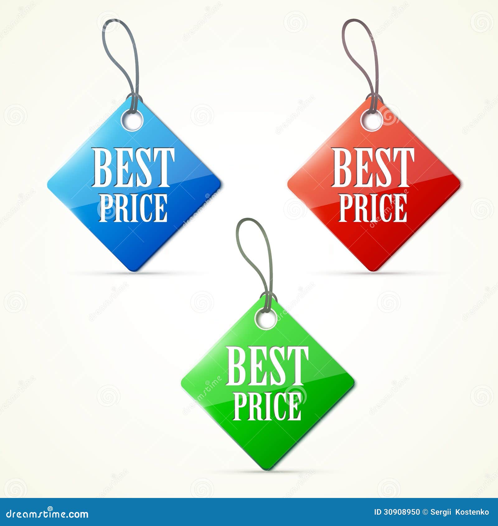 Plastic labels set stock vector. Illustration of discount 30908950