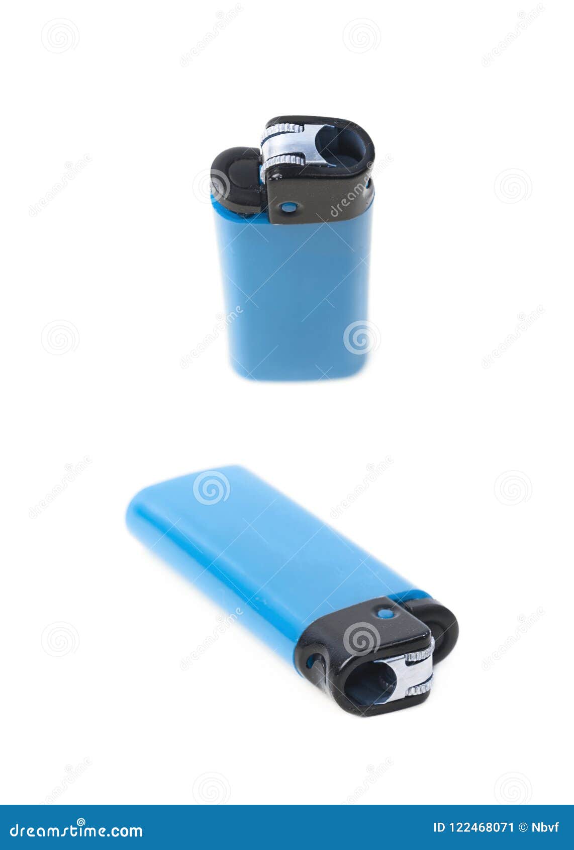 Plastic lighter isolated stock image. Image of cigarette 122468071