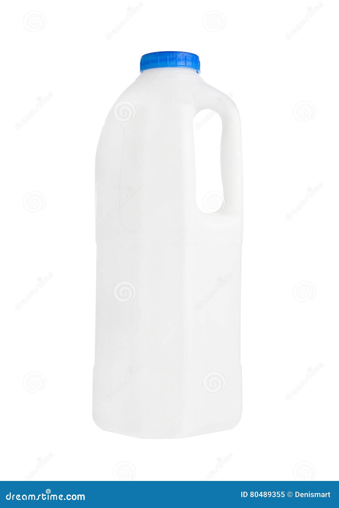 Plastic Milk Gallon Container Isolated on White Stock Image Image of nourishment, lactam 80489355
