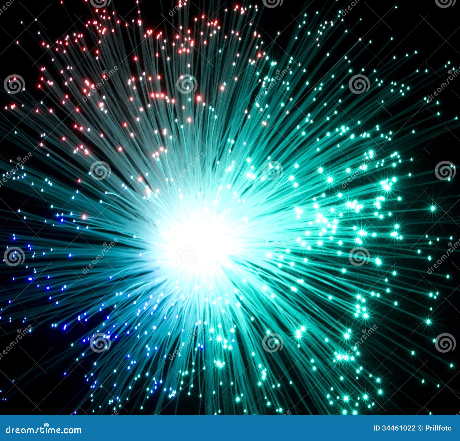 Plastic optical fibers stock photo. Image of lamp, elegance 34461022