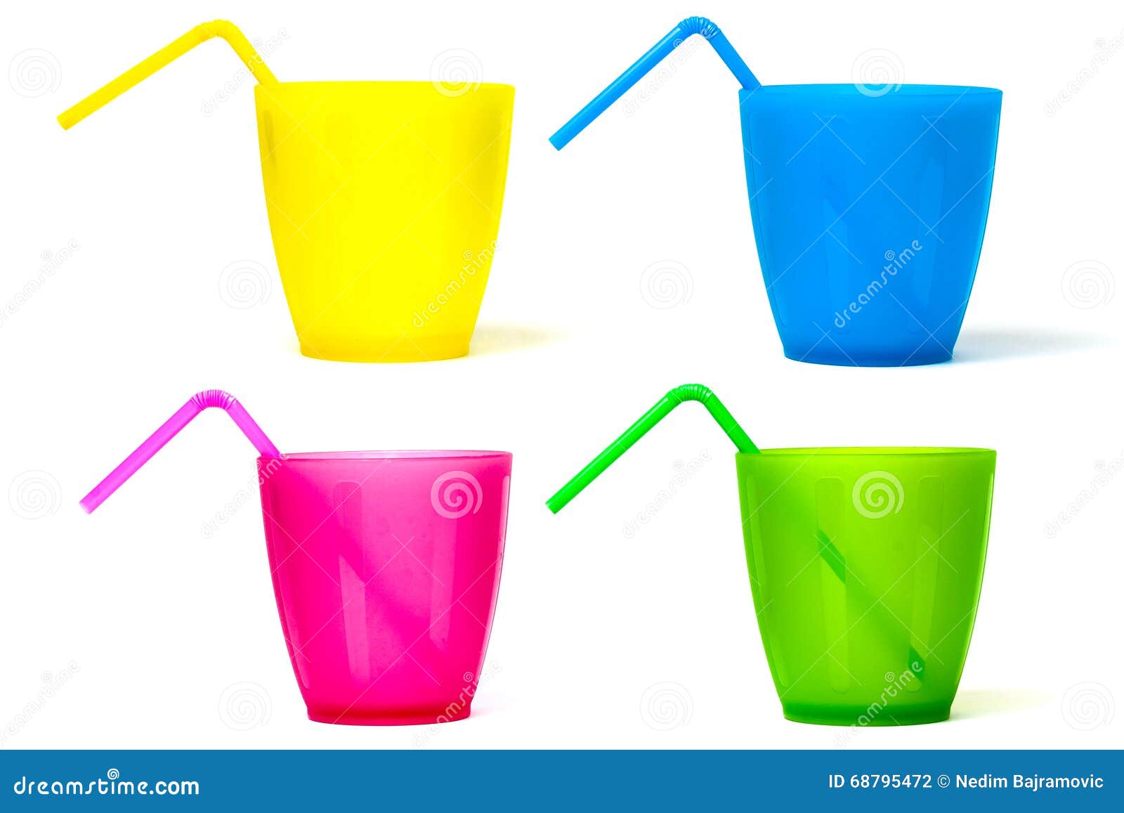 Plastic picnic glasses stock photo. Image of picnic, group 68795472