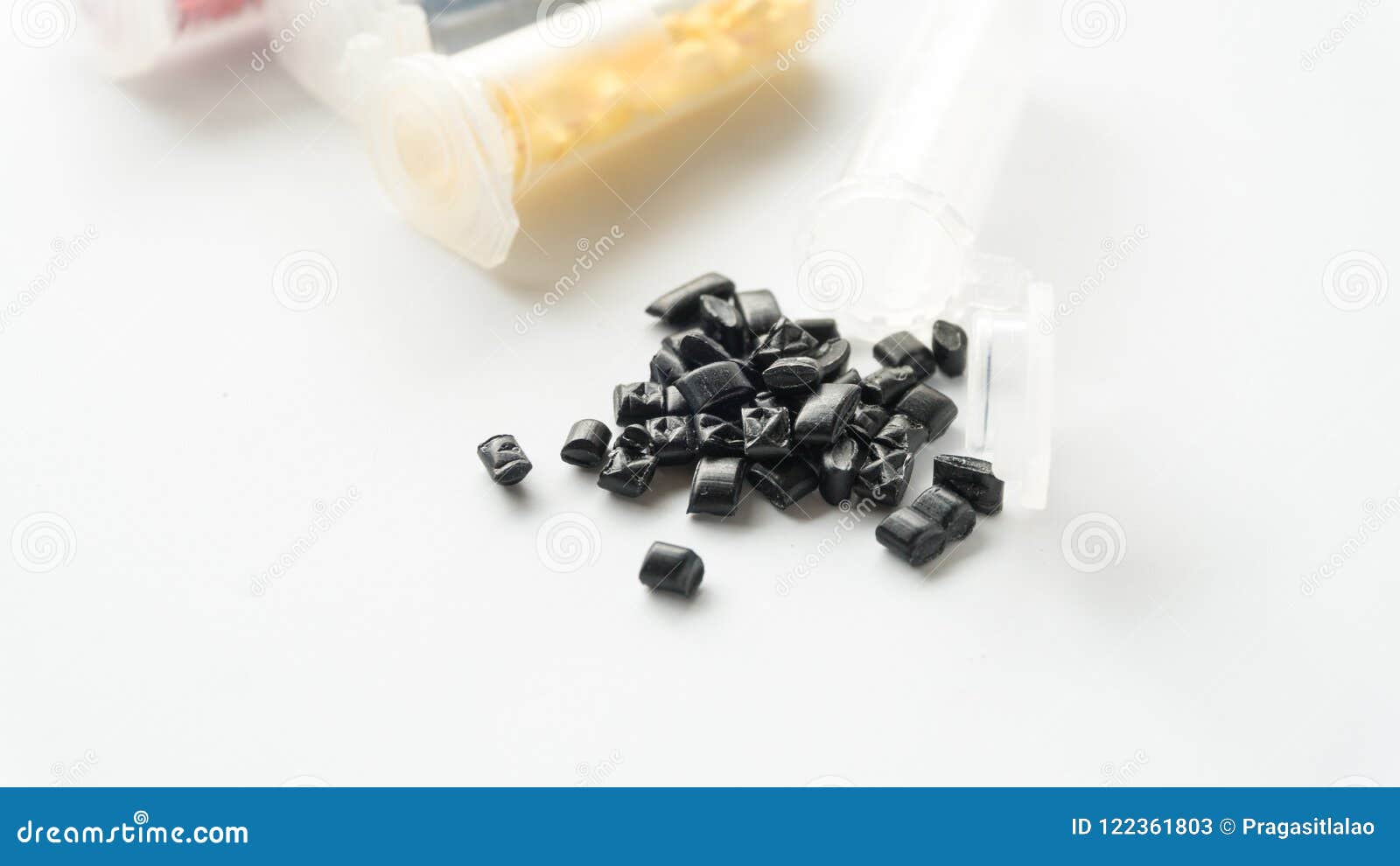 Plastic Pill Material of Injection Mold Process Stock Image Image of