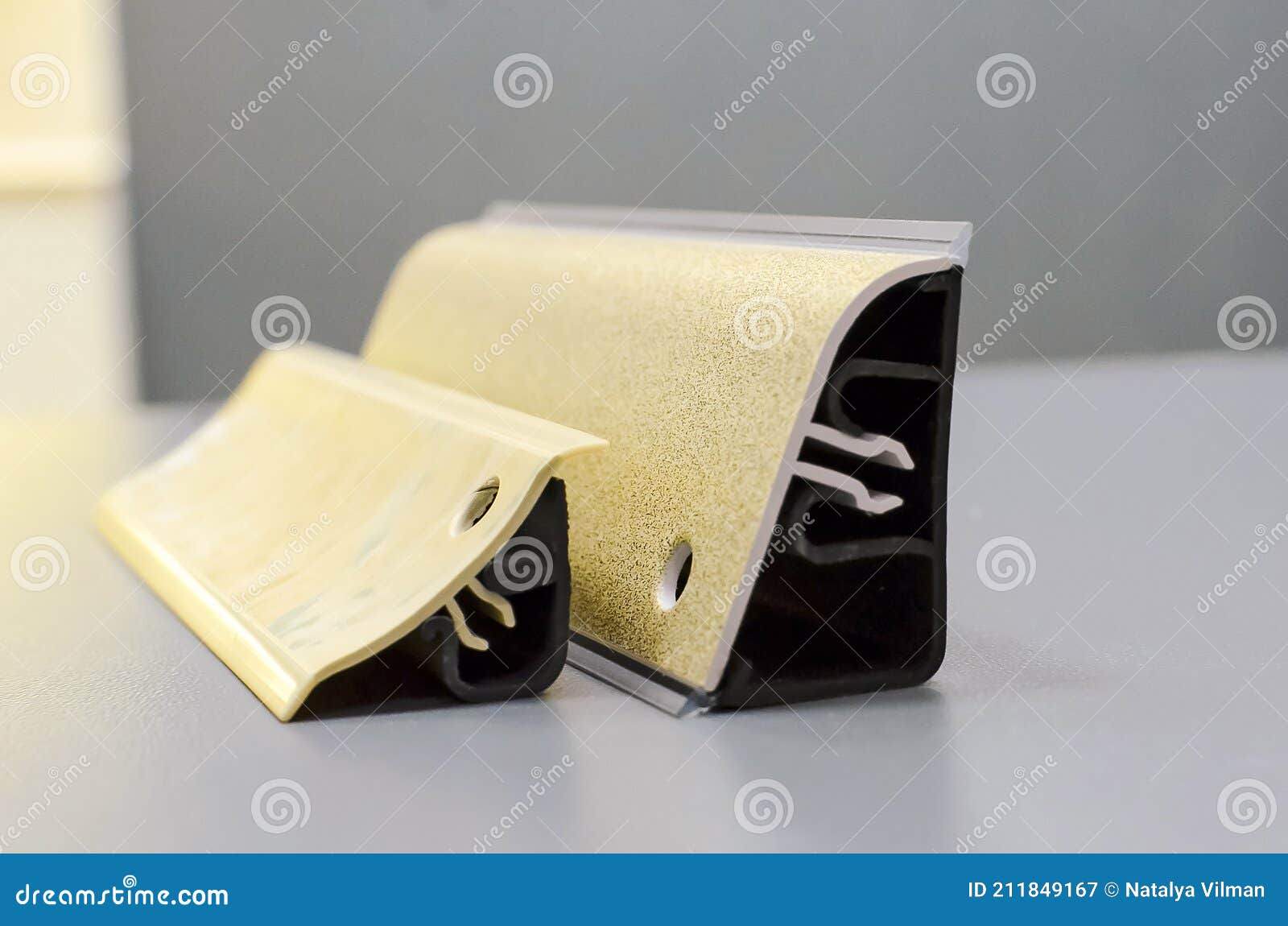 Plastic Plinth To the Kitchen for the Countertop of Different Sizes and