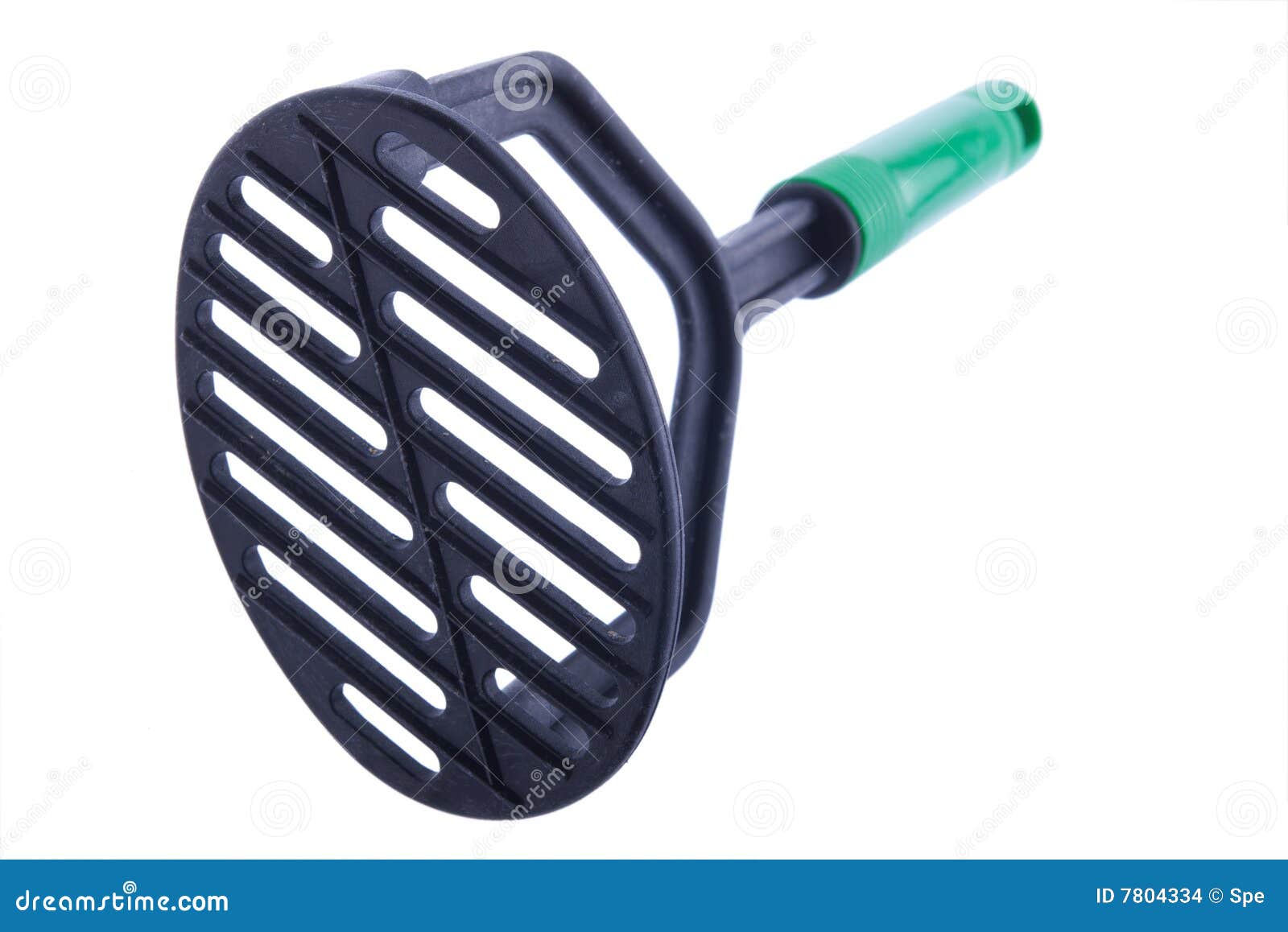 Plastic potato masher stock photo. Image of tool, white 7804334