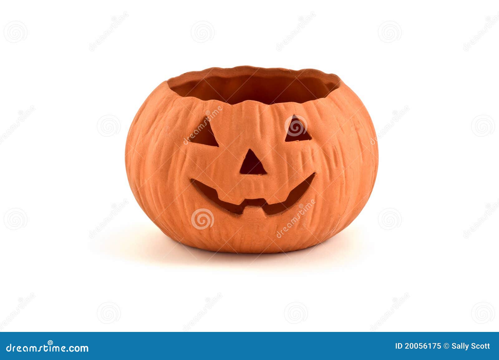 Plastic pumpkin stock image. Image of face, isolated - 20056175