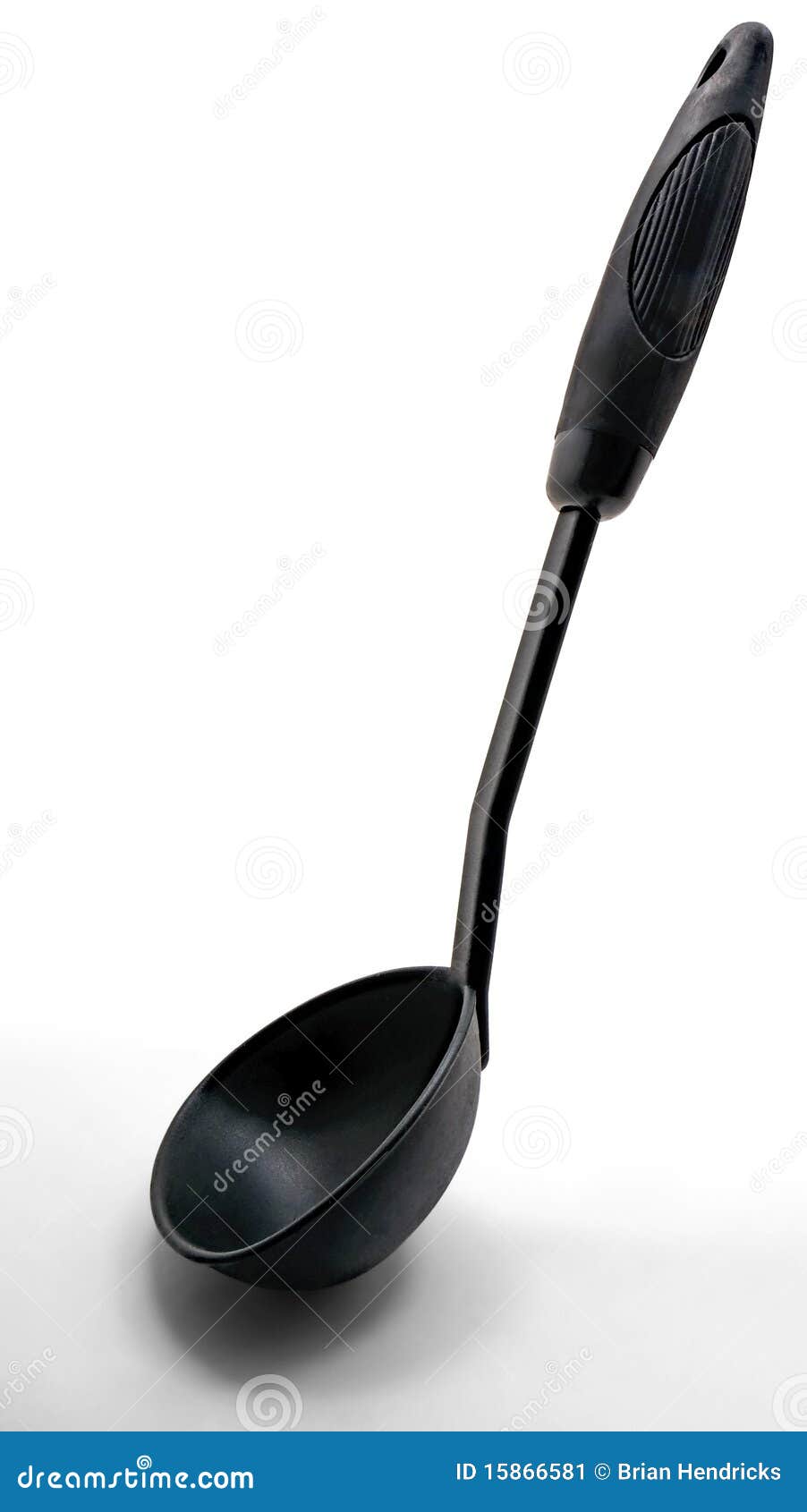 Plastic Soup Ladle stock image. Image of stainless, ladel 15866581